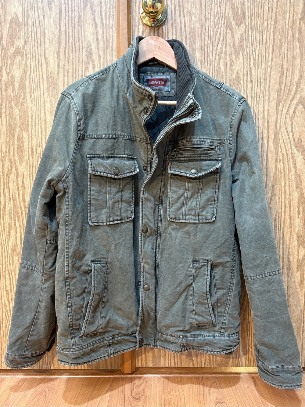 Levi's Men's Military Olive Green Field Jacket